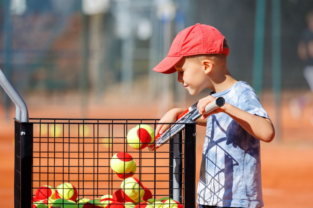 Junior tennis coaching